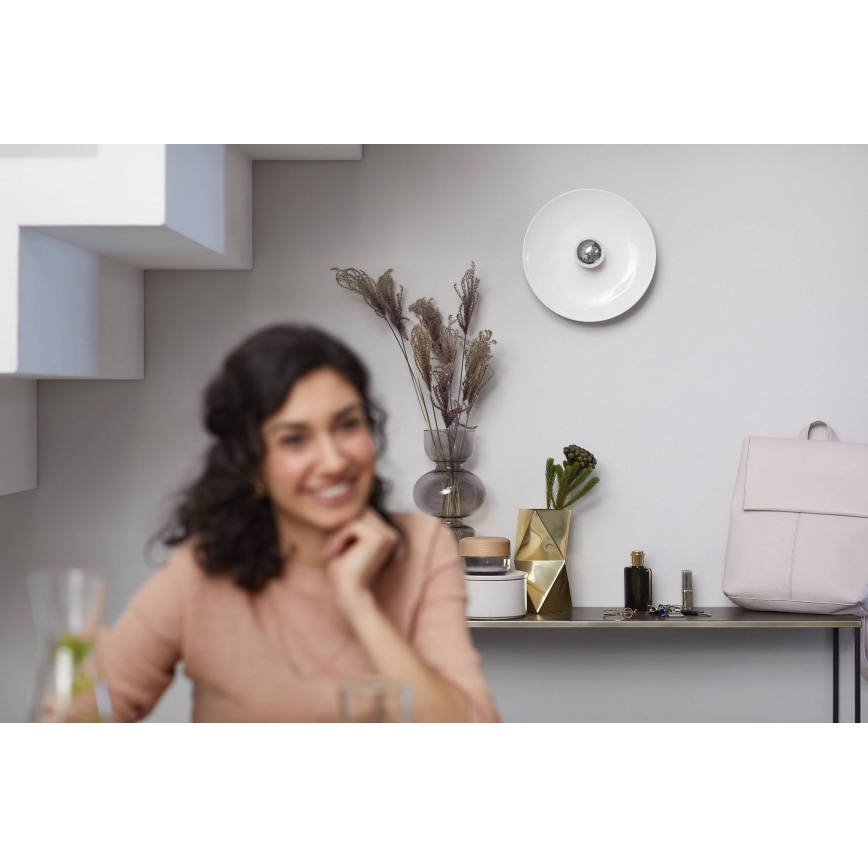 Світлодіодна лампочка з дзеркальною сферичною колбою Philips DECO E27/4W/230V 2700K