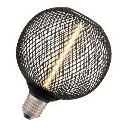 Світлодіодна лампочка з регулюванням яскравості DECOR  FILAMENT G125 E27/3,5W/230V 1800K чорний - Osram