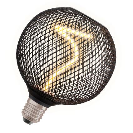 Світлодіодна лампочка з регулюванням яскравості DECOR FILAMENT G125 E27/3,5W/230V 1800K чорний - Osram