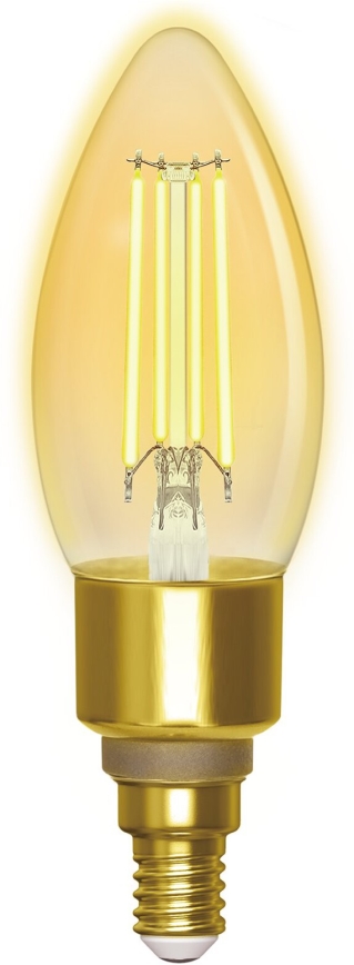 Світлодіодна лампочка з регулюванням яскравості FILAMENT C35 E14/4,5W/230V 2700-6500K Wi-Fi - Aigostar
