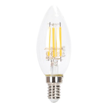 Світлодіодна лампочка з регулюванням яскравості FILAMENT C35 E14/4W/230V 2700K - Aigostar