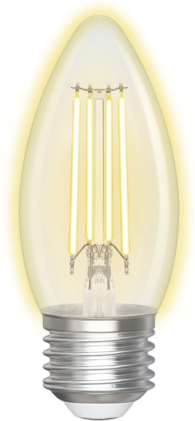Світлодіодна лампочка з регулюванням яскравості FILAMENT C35 E27/4,5W/230V 2700-6500K Wi-Fi - Aigostar