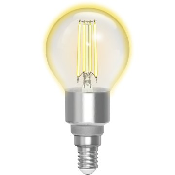Світлодіодна лампочка з регулюванням яскравості FILAMENT G45 E14/4,5W/230V 2700-6500K Wi-Fi - Aigostar