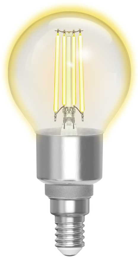 Світлодіодна лампочка з регулюванням яскравості FILAMENT G45 E14/4,5W/230V 2700-6500K Wi-Fi - Aigostar