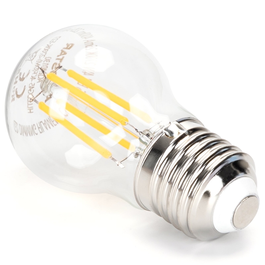 Світлодіодна лампочка з регулюванням яскравості FILAMENT G45 E27/4W/230V 2700K - Aigostar