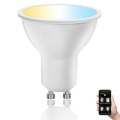 Світлодіодна лампочка з регулюванням яскравості GU10/6W/230V 2700-6500K Wi-Fi - Aigostar