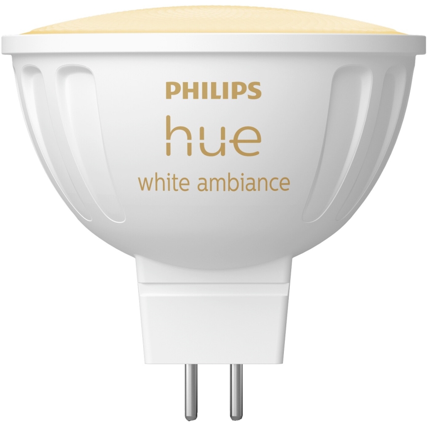 Світлодіодна лампочка з регулюванням яскравості Philips Hue White Ambiance GU5,3/MR16/5,1W/12V 2200-6500K