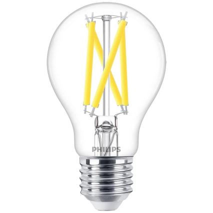 Світлодіодна лампочка з регулюванням яскравості Philips Warm Glow A60 E27/7,9W/230V 2200-2700K CRI 90
