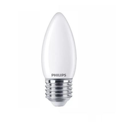 Світлодіодна лампочка з регулюванням яскравості Philips Warm Glow B35 E27/3,4W/230V 2200-2700K CRI 90