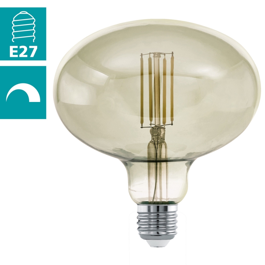Світлодіодна лампочка з регулюванням яскравості VINTAGE E27/4W/230V 3000K - Eglo 12599