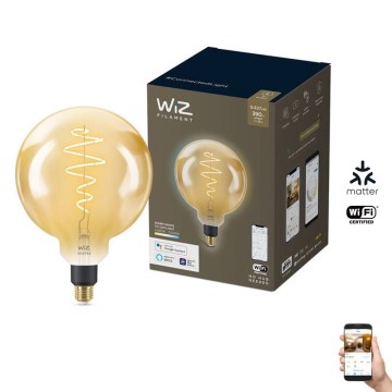 Світлодіодна лампочка з регулюванням яскравості VINTAGE FILAMENT G200 E27/6W/230V 2000-5000K CRI 90 Wi-Fi - WiZ