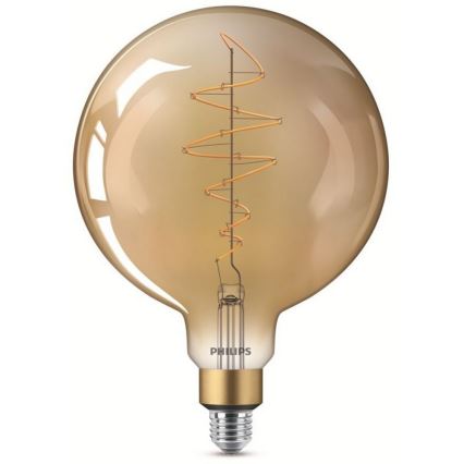 Світлодіодна лампочка з регулюванням яскравості VINTAGE Philips G200 E27/7W/230V 2000K
