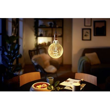 Світлодіодна лампочка з регулюванням яскравості VINTAGE Philips G200 E27/7W/230V 2000K