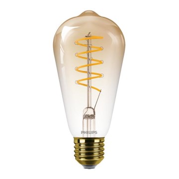 Світлодіодна лампочка з регулюванням яскравості VINTAGE Philips ST64 E27/4,5W/230V 1800K