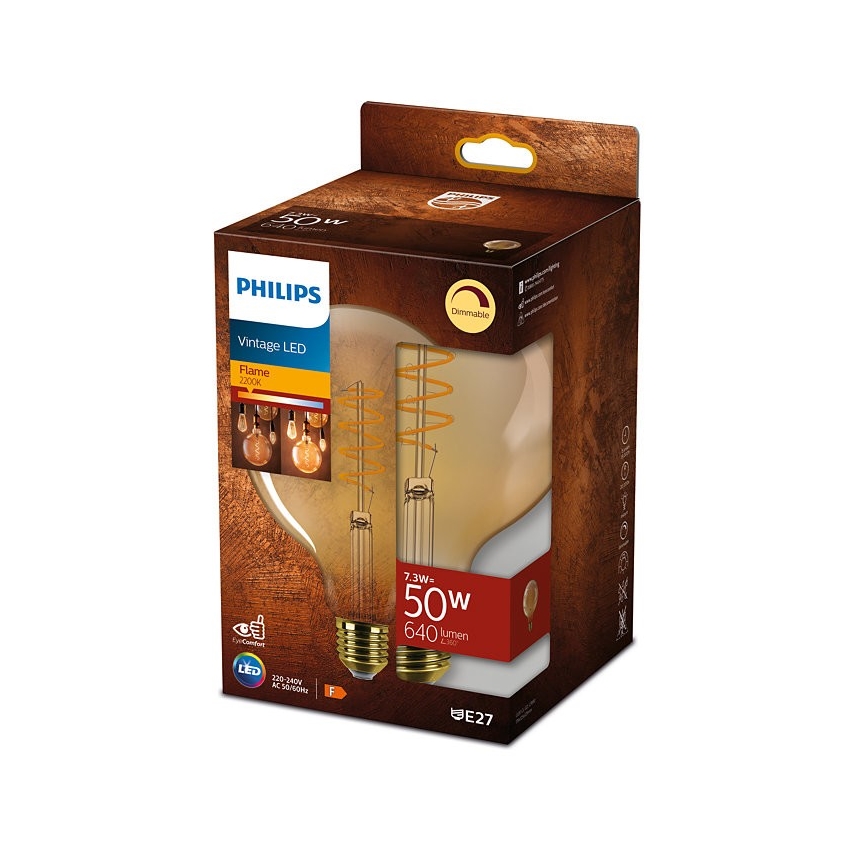 Світлодіодна лампочка з регульованою яскравістю Philips E27/7W/230V 2200K