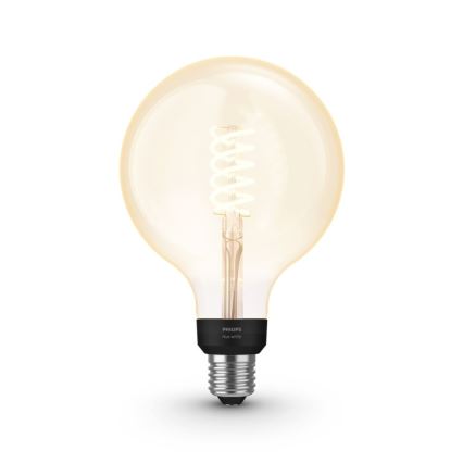 Світлодіодна лампочка з регульованою яскравістю Philips Hue WHITE FILAMENT G125 E27/7W/230V 2100K