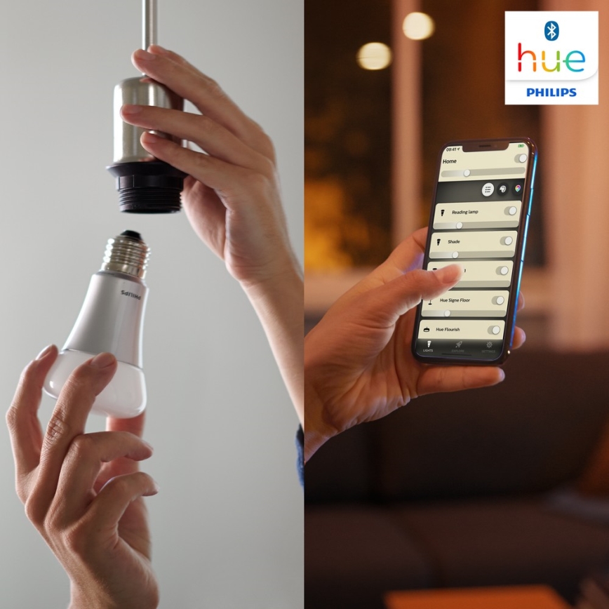 Світлодіодна лампочка з регульованою яскравістю Philips Hue WHITE GU10/5,2W/230V 2700K