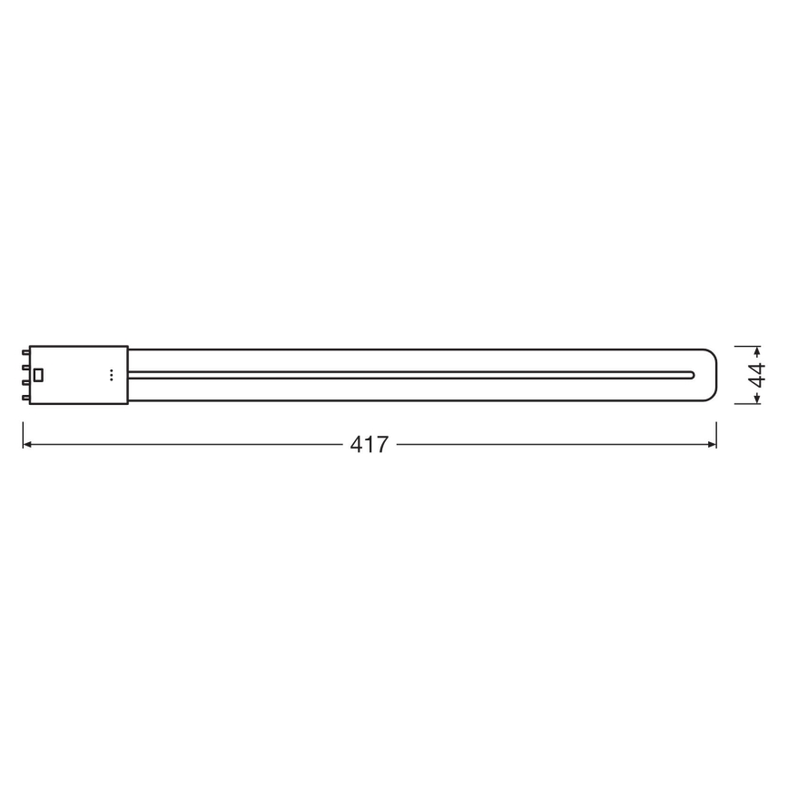 Світлодіодна люмінесцентна трубка 2G11/18W/230V 3000K - Osram