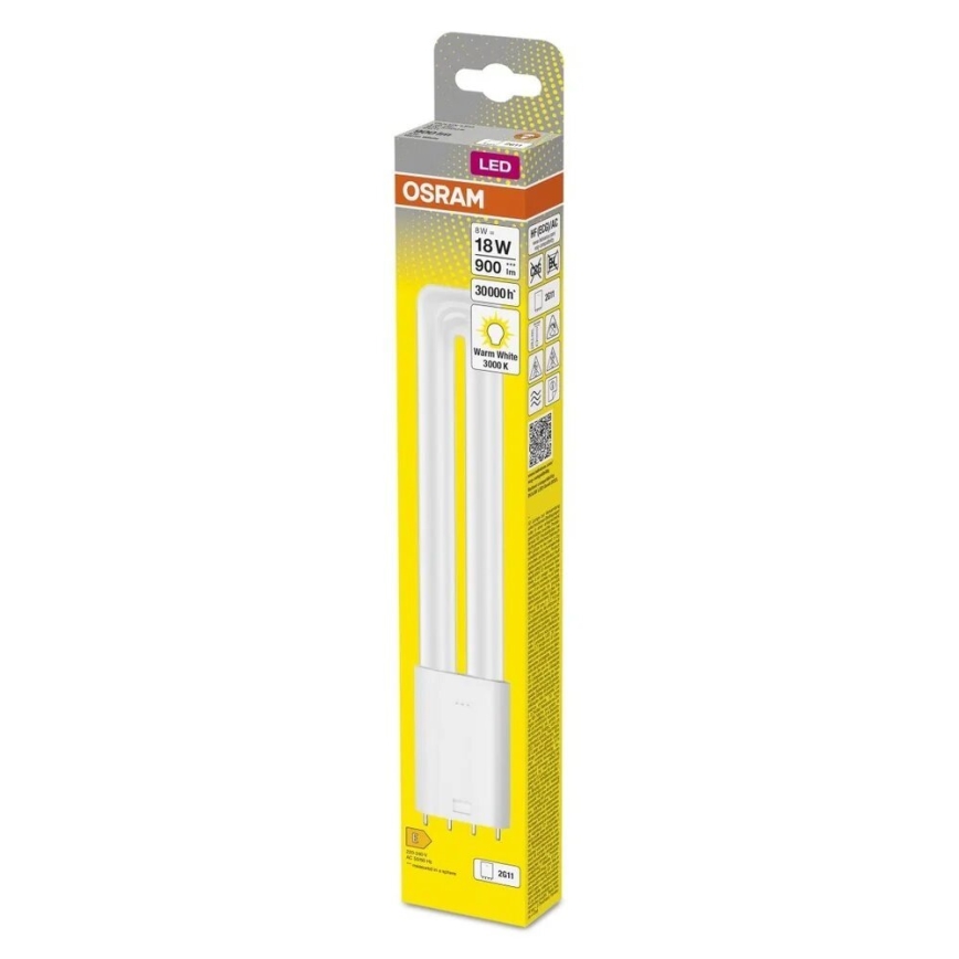 Світлодіодна люмінесцентна трубка 2G11/8W/230V 3000K - Osram