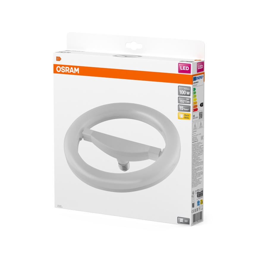 Світлодіодна люмінесцентна трубка E27/14,5W/230V 2700K - Osram