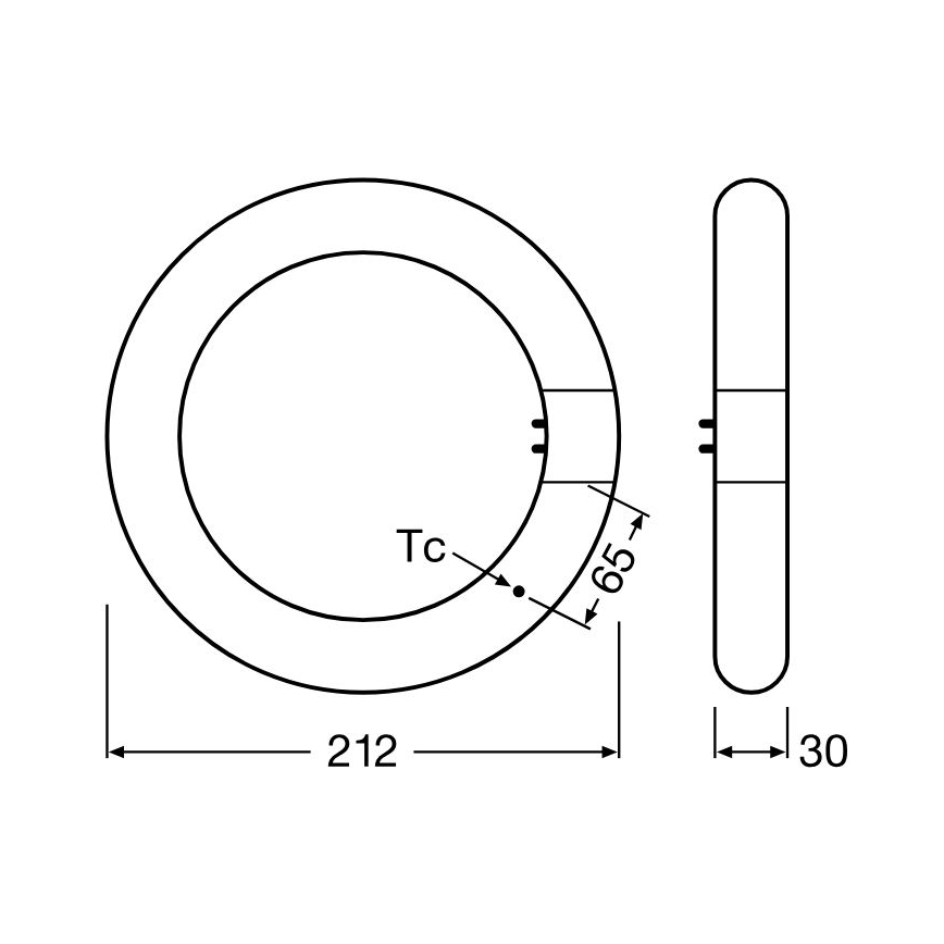 Світлодіодна люмінесцентна трубка G10q/11W/230V 6500K - Osram