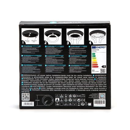 Світлодіодна люмінесцентна трубка T9 G24q-1/22W/230V 6500K - Aigostar