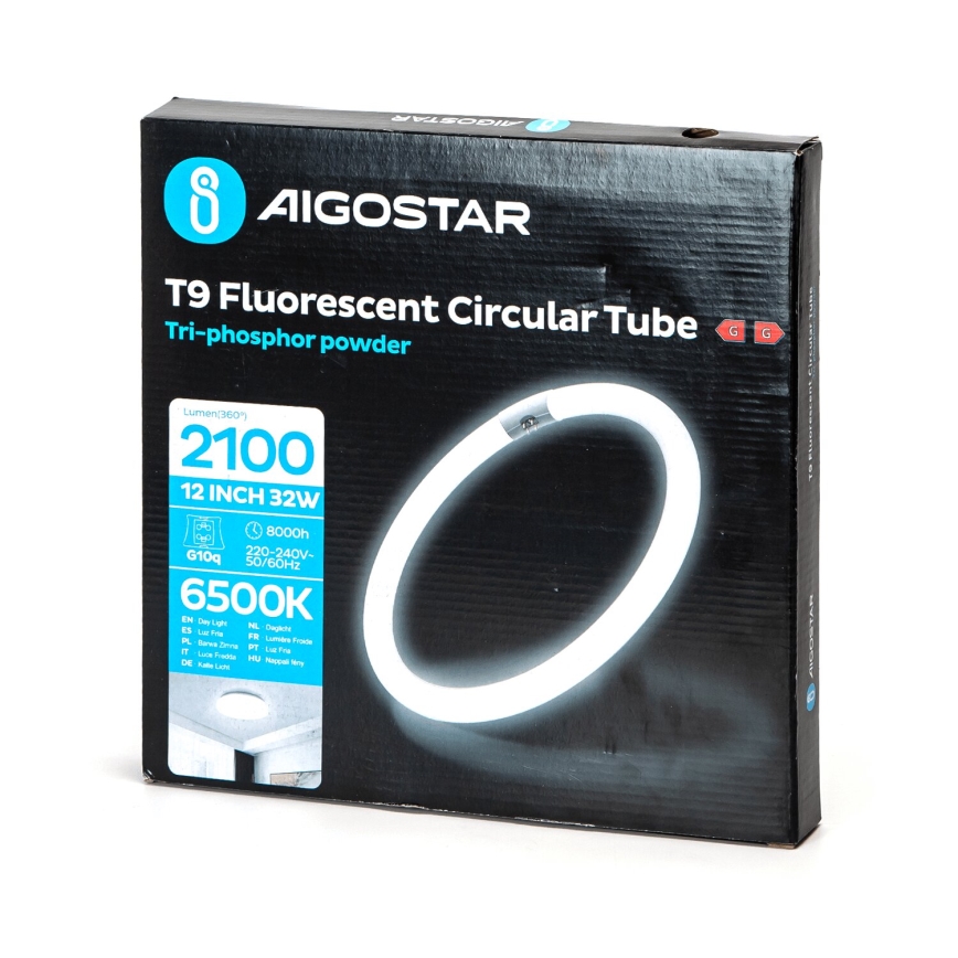 Світлодіодна люмінесцентна трубка T9 G24q-1/32W/230V 6500K - Aigostar