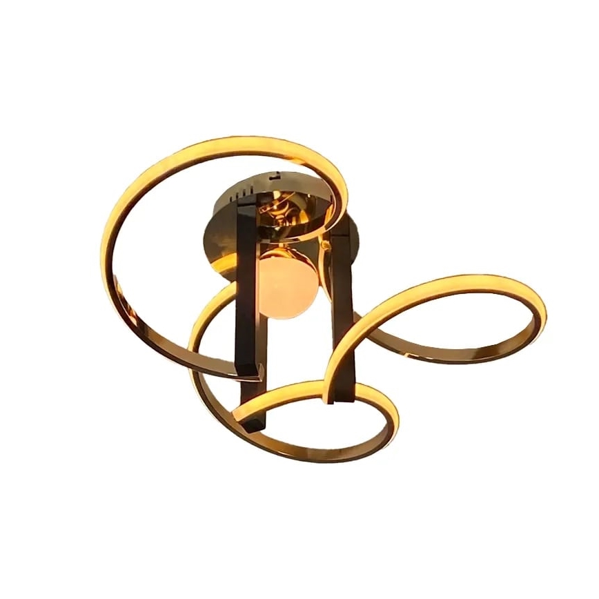 Світлодіодна регульована накладна люстра LED/70W/230V 3000-6500K + дистанційне керування