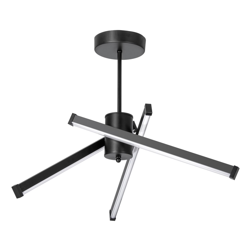 Світлодіодна люстра на штанзі 3xLED/10W/230V 3000-6500K діаметр 62 см чорний