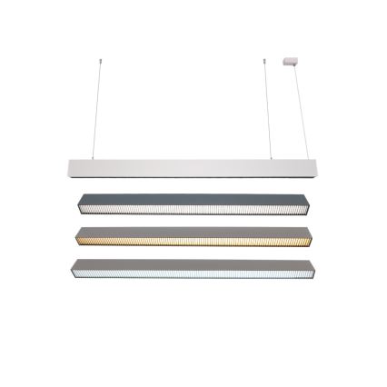 Світлодіодна люстра на тросі 55 Вт/230 В 3000/4000/6500 К 120 см біла