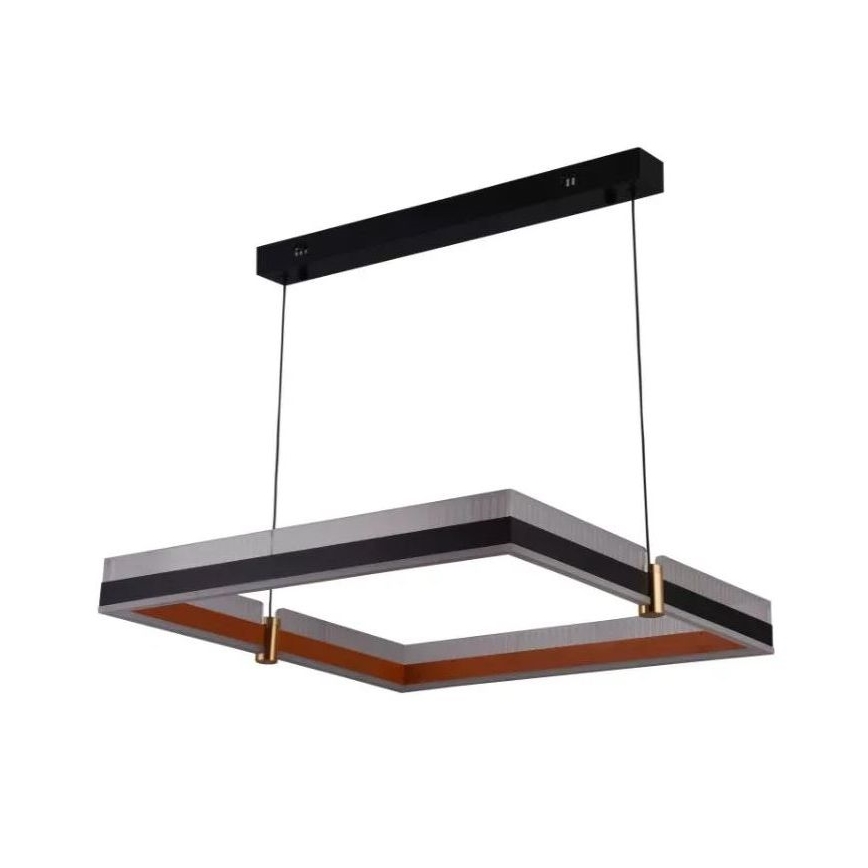 Світлодіодна регульована люстра на тросі LED/100W/230V 3000-6500K + дистанційне керування