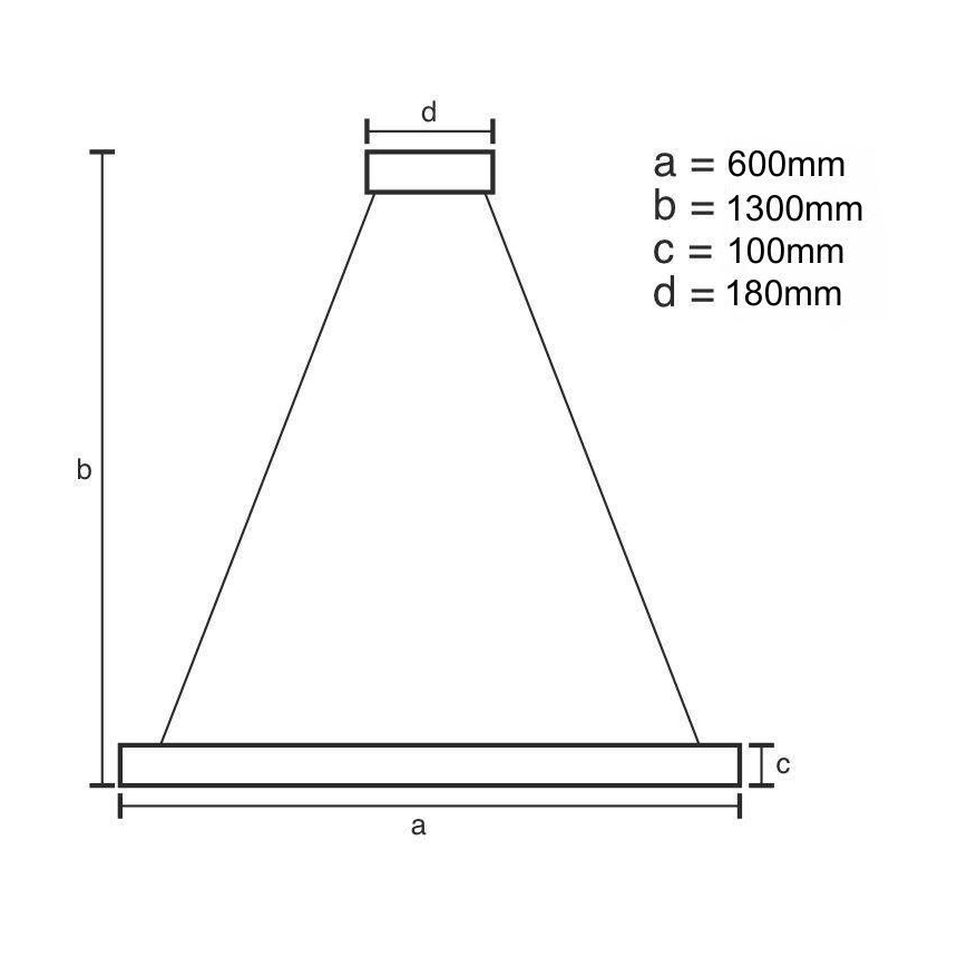 Світлодіодна регульована кришталева люстра на тросі LED/40W/230V 3000-6500K хром/золото + дистанційне керування