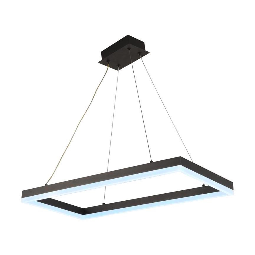 Світлодіодна регульована люстра на тросі LED/40W/230V 3000-6500K + дистанційне керування