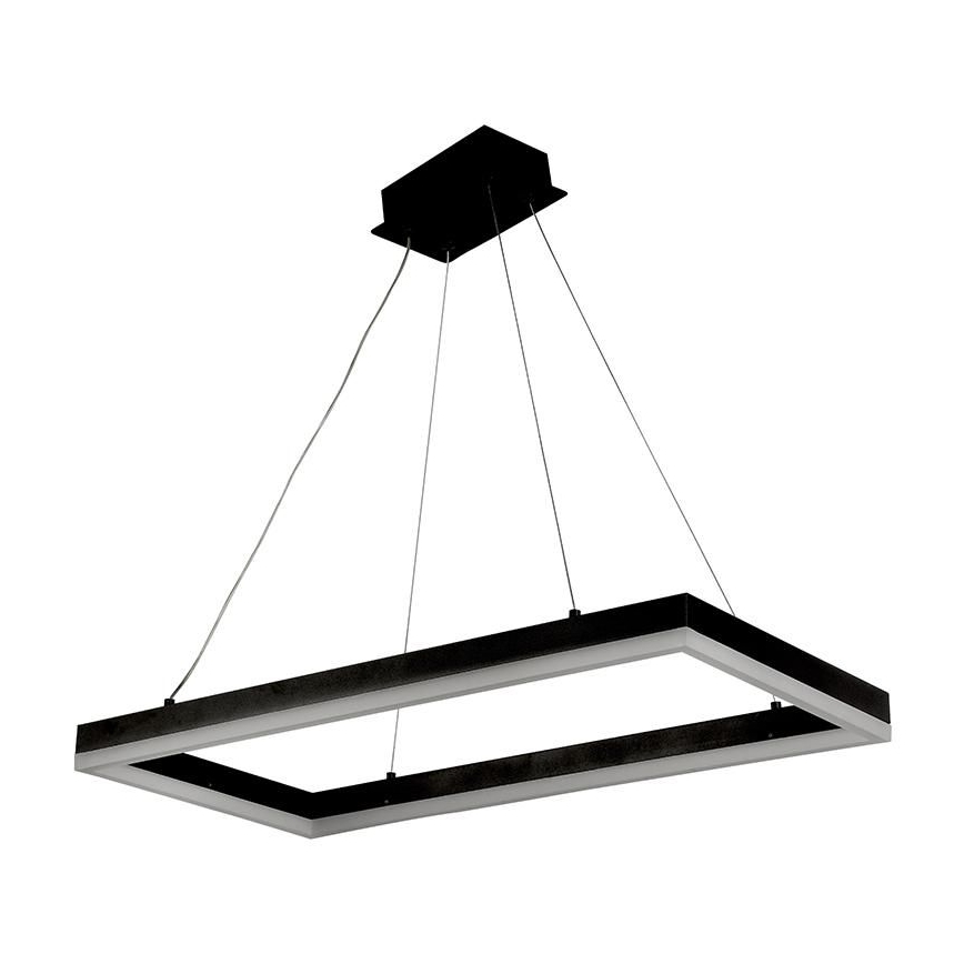 Світлодіодна регульована люстра на тросі LED/40W/230V 3000-6500K + дистанційне керування