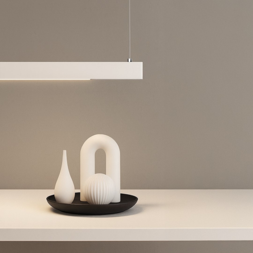 Світлодіодна люстра на тросі ЛІНЕА 36 Вт/230 В 3000/4000/5700 К Ра 90 біла