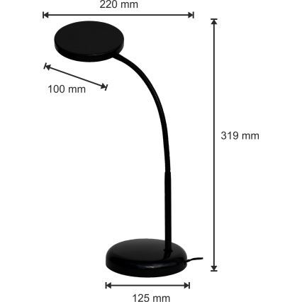 Світлодіодна настільна лампа ANITA LED/6W/230V