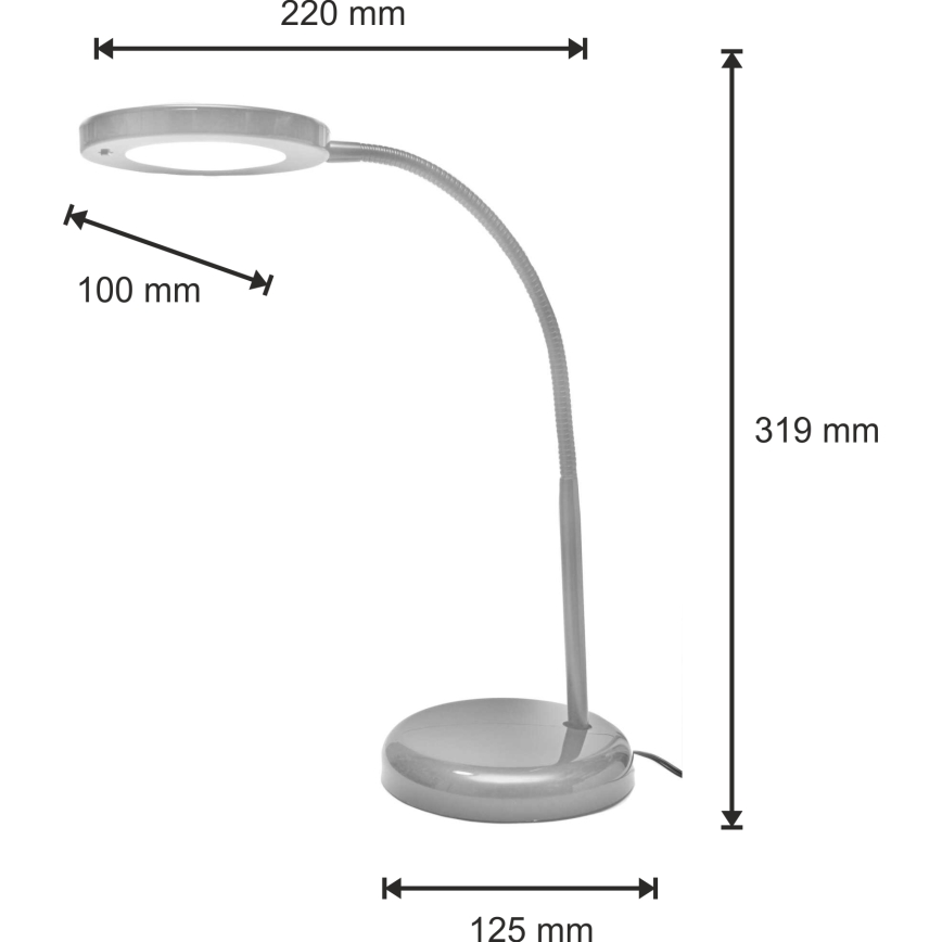 Світлодіодна настільна лампа ANITA LED/6W/230V