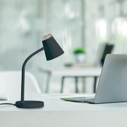 Світлодіодна настільна лампа CHICO LED/4,5W/230V чорний