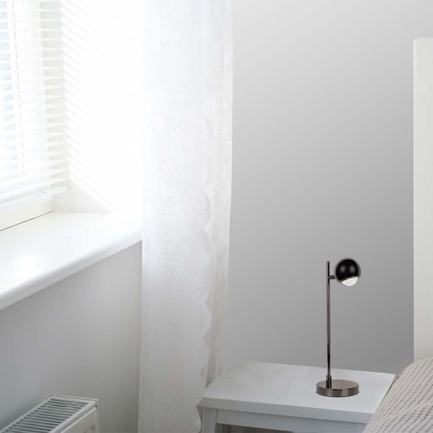 Світлодіодна настільна лампа LED/5W/230V 3000K чорний