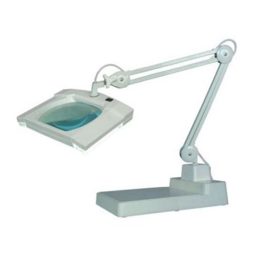 Світлодіодна настільна лампа з лупою LED/12W/12/230V