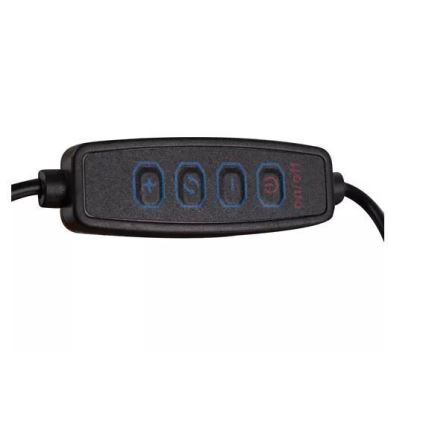 Світлодіодна регульована настільна лампа з лупою LED/6W/5V 3000K/4000K/6000K біла