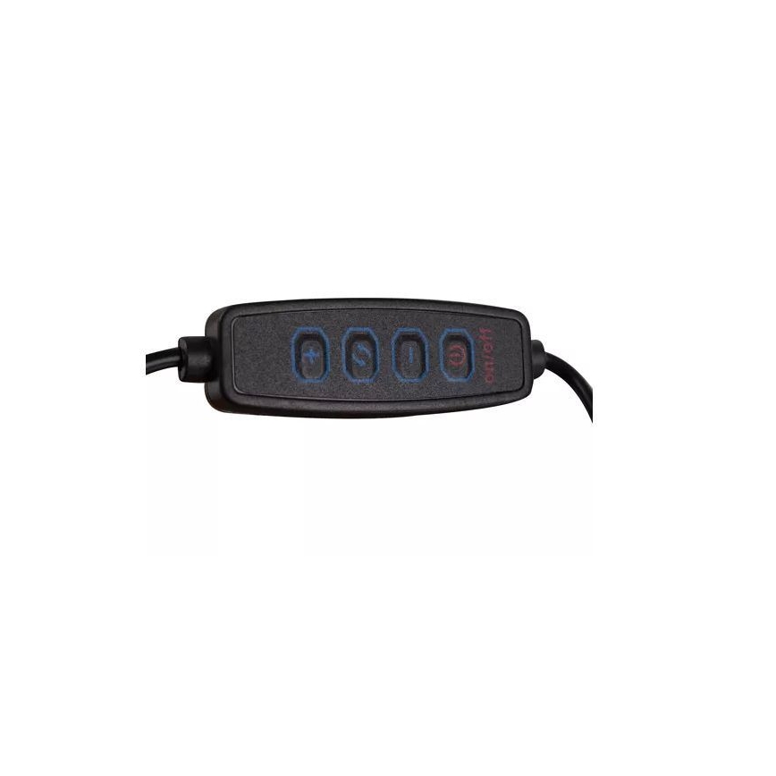 Світлодіодна регульована настільна лампа з лупою LED/6W/5V 3000K/4000K/6000K біла