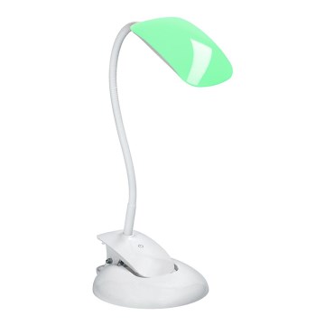 Світлодіодна настільна лампа з регульованою яскравістю podstavec i klip LED/5W/230V