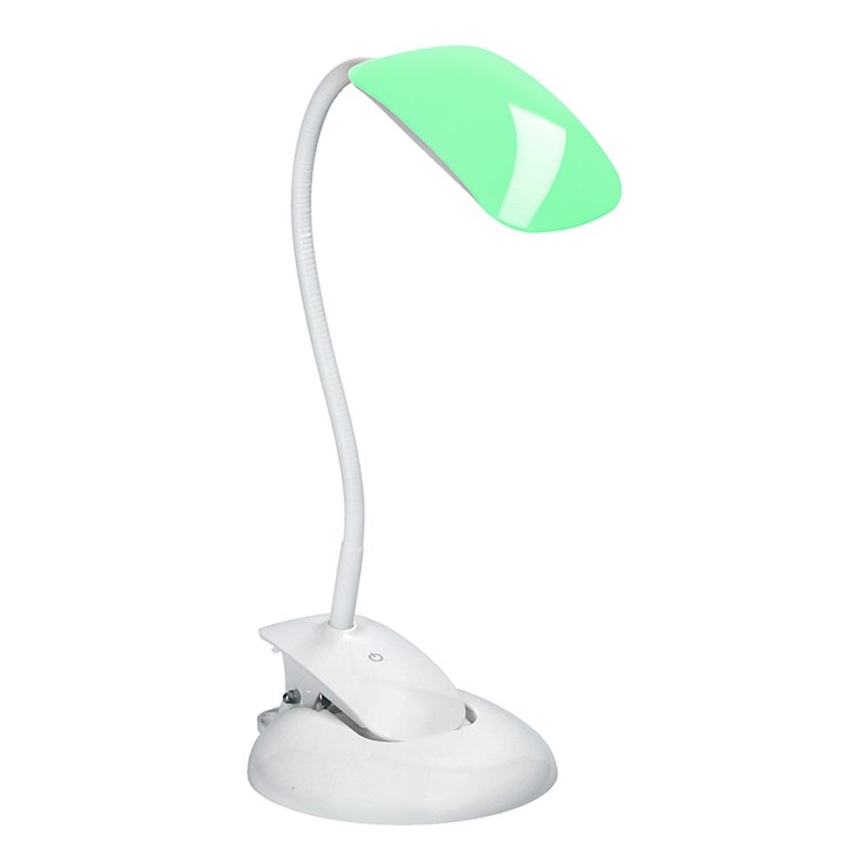 Світлодіодна настільна лампа з регульованою яскравістю podstavec i klip LED/5W/230V