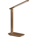 Svіtlodіodna nastіlna lampa z regulyuvannyam yaskravostі NOBLITE N LED/7W/230V 3000/4000/6500K korichneva
