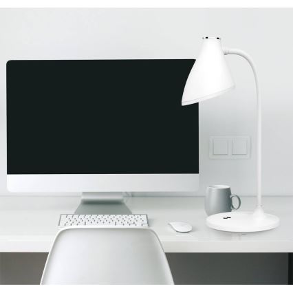 Сенсорна настільна LED-лампа з регулюванням яскравості LED/5W/5V 2400 mAh