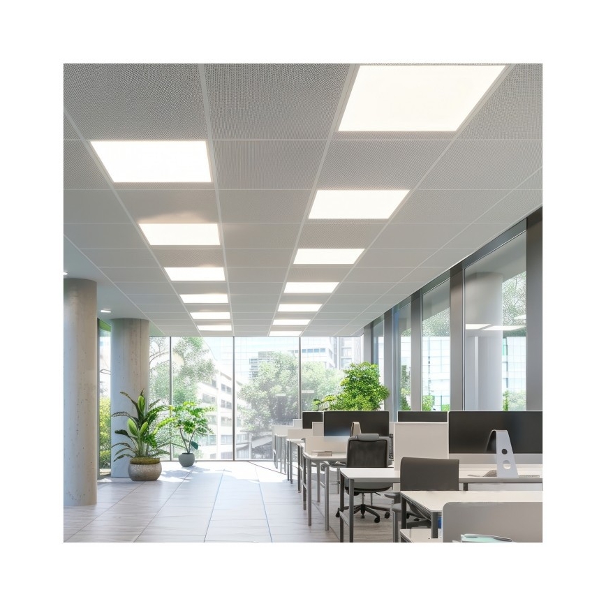 Світлодіодна панель для підвісної стелі CAPRI LED/25/30/40W/230V 3000/4000/5700K 62x62 см біла