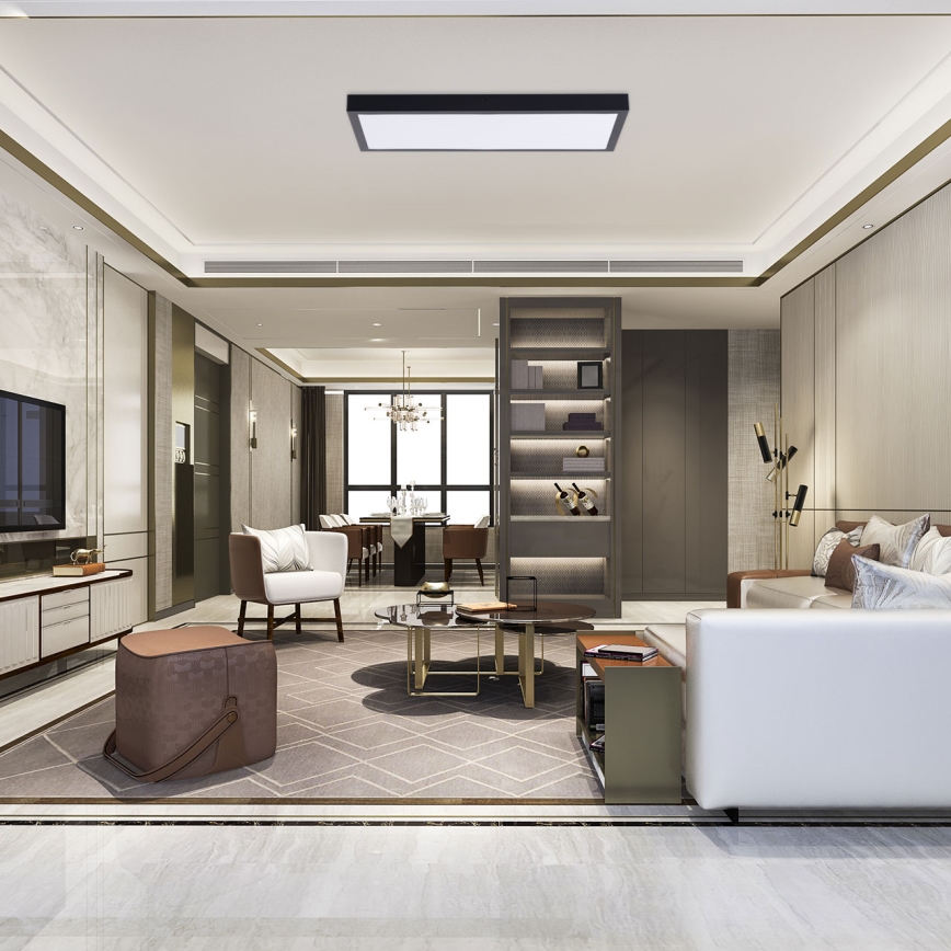 Світлодіодна панель LED/36W/230V 4000K 30x60 см чорний
