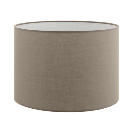 Світлодіодна підлогова лампа TUNJA 1xE27/20W/230V діам. 30 см матовий хром/тауп