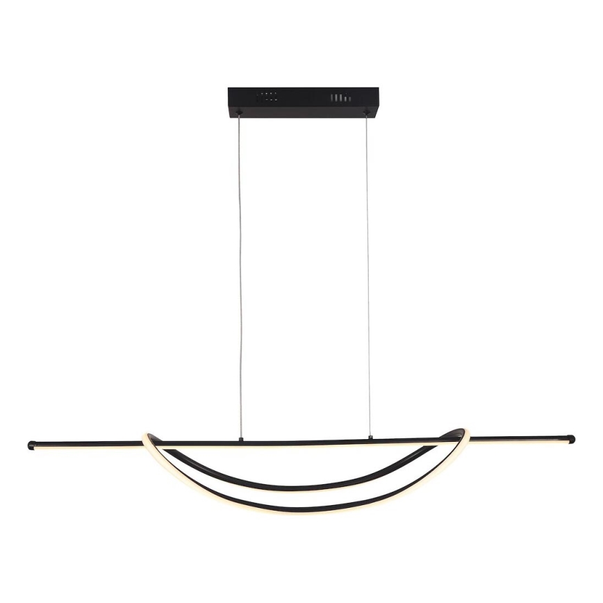 Світлодіодна підвісна люстра AMBAR LED/35W/230V чорний